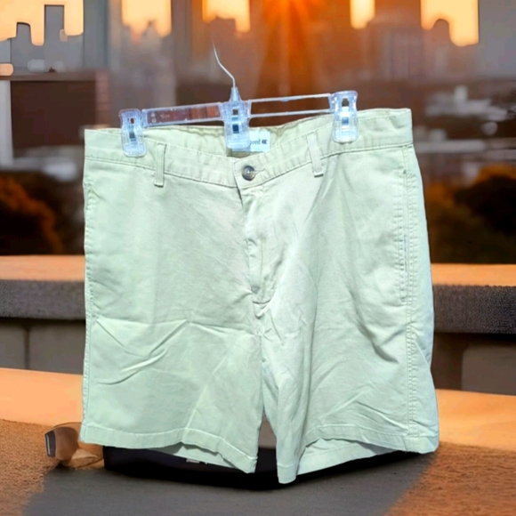 Saddlebred Other - Saddlebred Men's Shorts Khaki Beige Chino Slash Pockets Size 34 EUC